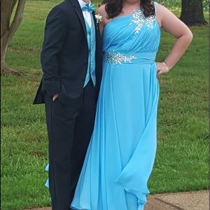 Custom made prom dress